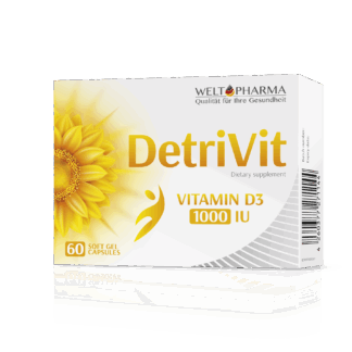 DetriVit 1000 IU - WELTPHARMA ❌ არ არის რეკომენდებული ❌