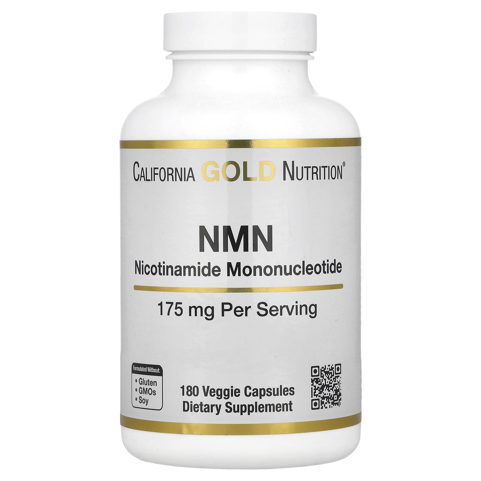 NMN, 175 mg , 180 Veggie Capsules ❌️ არ არის რეკომენდებული ❌️