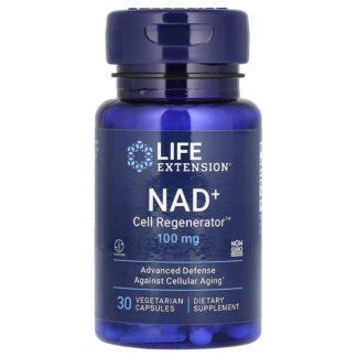 NAD+ Cell Regenerator, 100 mg, 30 Vegetarian Capsules ❌️ არ არის რეკომენდებული ❌️